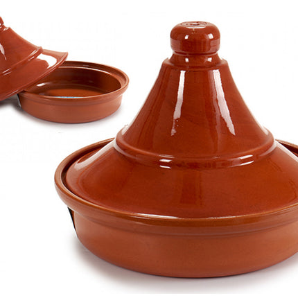 Aardewerk tajine 4/6 persoons Ø 27 cm