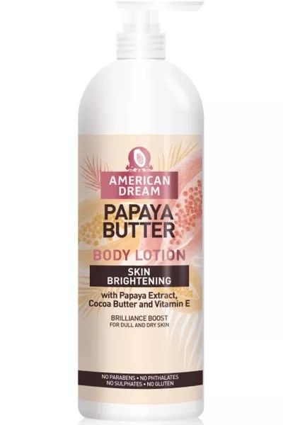American Dream Kakaobutter-Körperlotion mit Papaya 750 ml - Kakaobutter