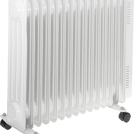 Olie elektrisch verwarmingstoestel, Olie, 15 ribs , Binnen, Vloer