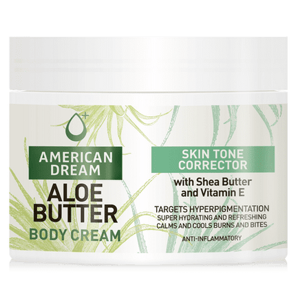 American Dream Aloe Butter Body Cream Skin Tone Corrector 500 ml