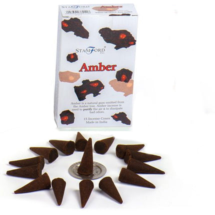 Wierook Kegeltjes - Amber