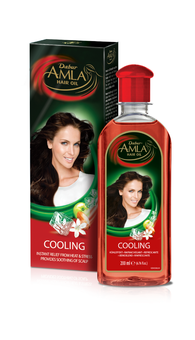 Dabur Amla Hair Oil Cooling 200ml.