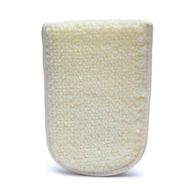 Maison du Laurier double-sided loofah scrub glove