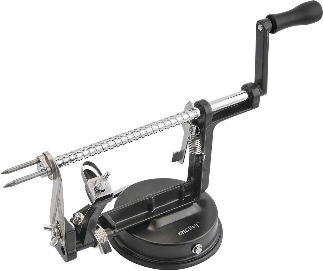 Black Apple Peeler - potato peeler - spiral - twister
