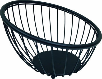 Artex Black Globe Fruitschaal - Ø 25 cm - Zwart