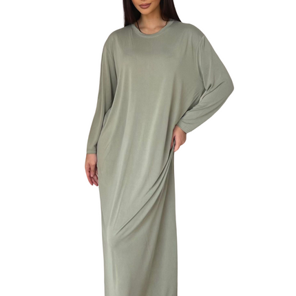 Basic Dress Amara - Maxi jurk