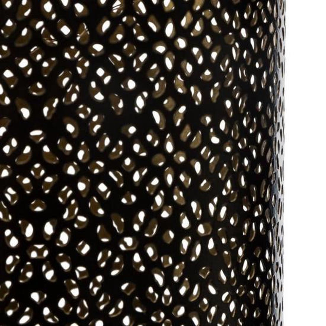 Lanterne solaire en métal, hauteur 25,5 cm, 12 cm de largeur, 12 cm de longueur, noir