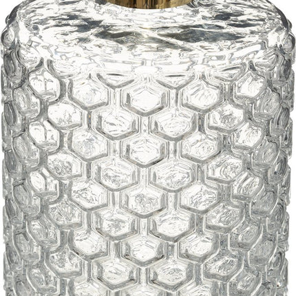 Atmosphera bloemenvaas Elegance - glas - H26 x D15 cm