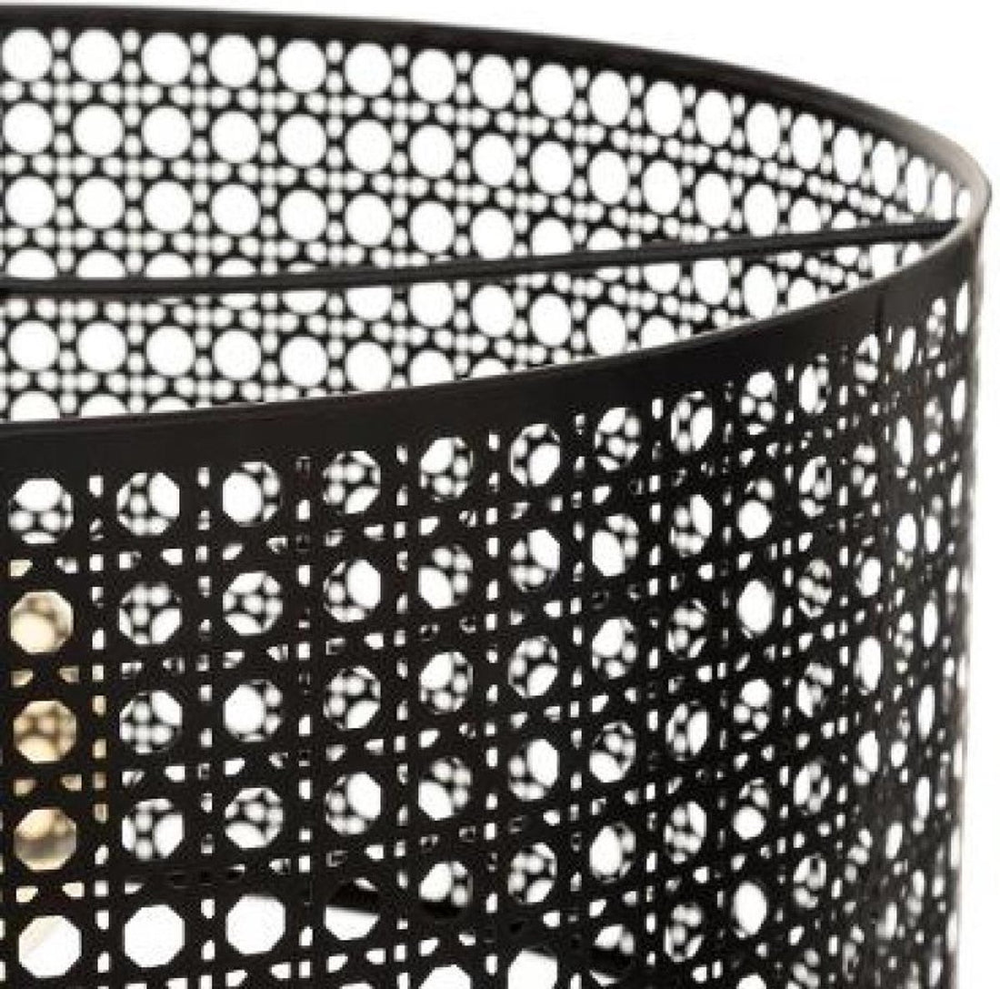 Lampe à suspension en métal Atmosphera Design D38 noir