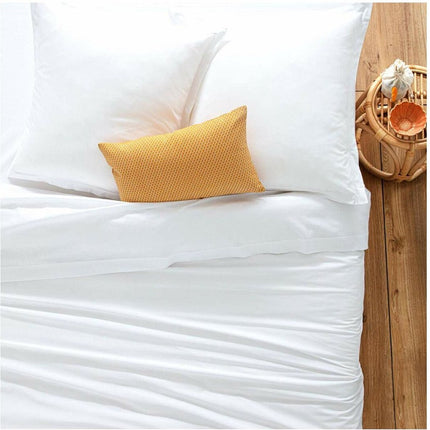 Atmosphera Hoeslaken katoen 160x200cm - Wit