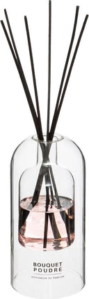 Geurverspreider Ilan 150 ml glas  Roze - Jasmijn - Witte Musk