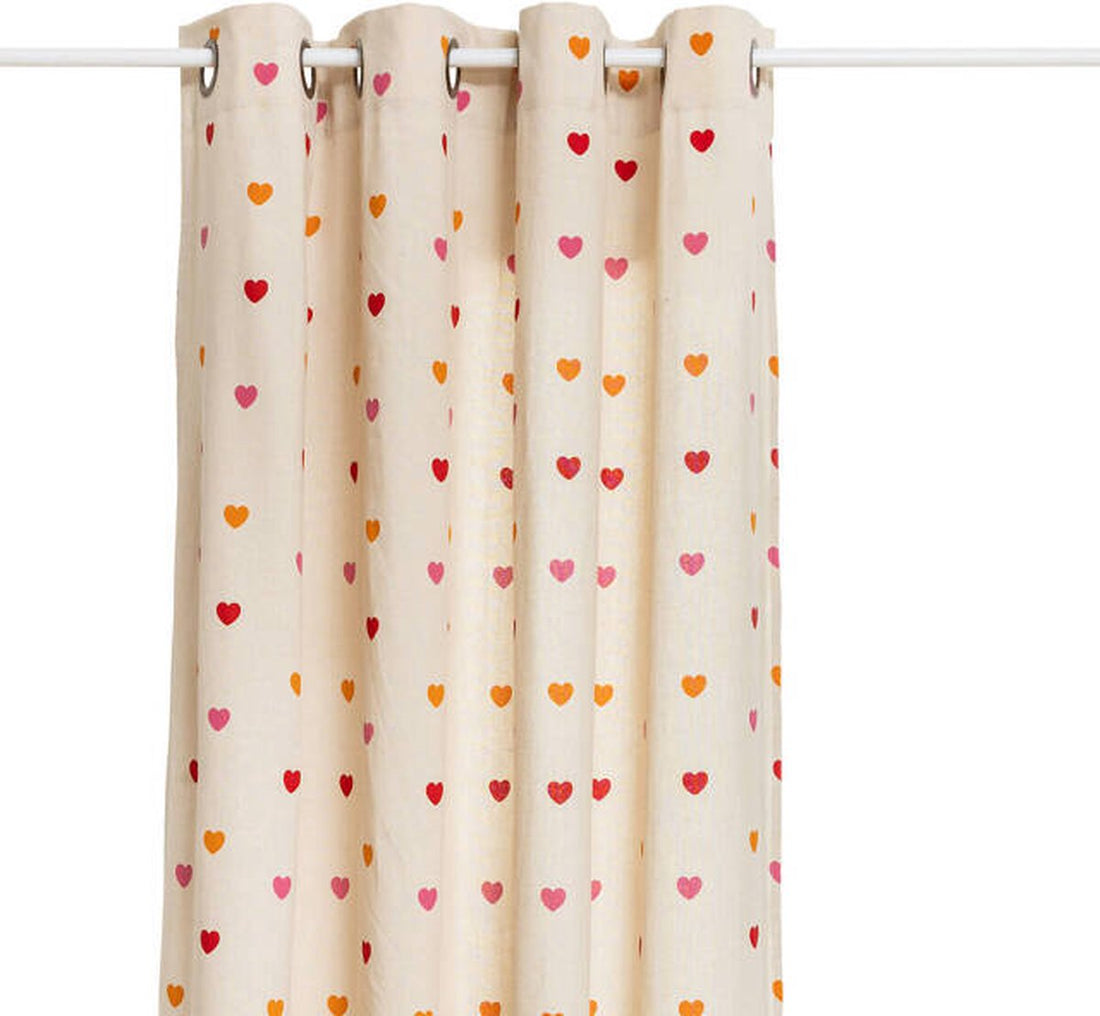 Atmosphera Kids Romy Children's Curtain 140x260cm - Ready-made with rings - Multi