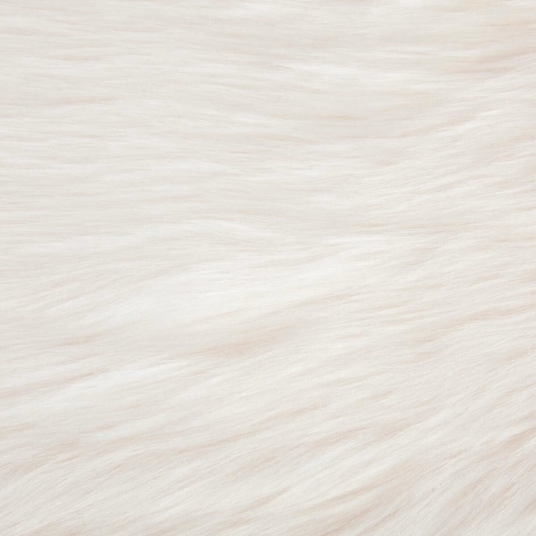 Atmosphera Kids faux fur vloerkleed in vachtvorm – wit, 60 x 90 cm – foto 3