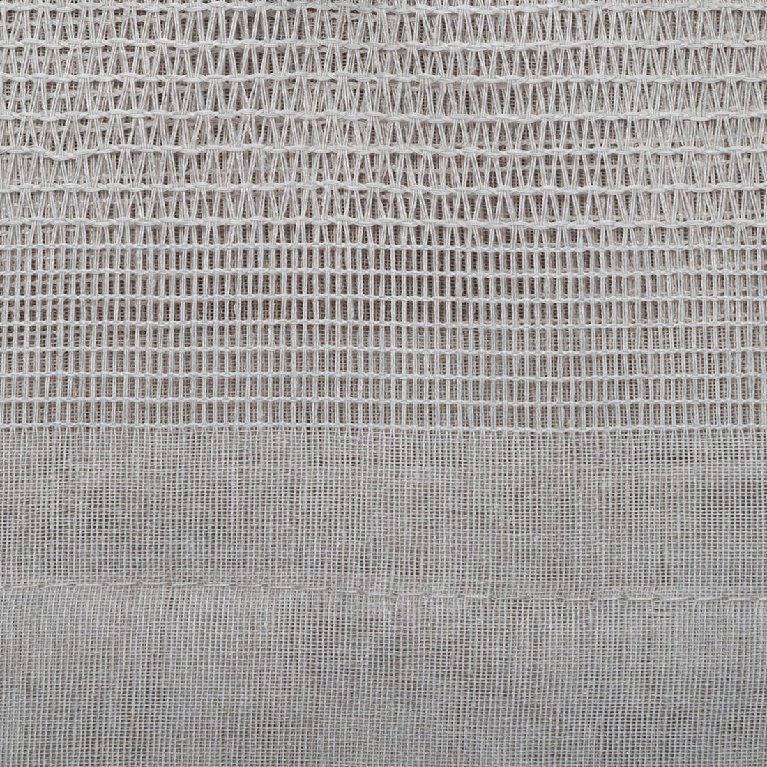 Rideau transparent Atmosphera 140 x 240 cm - Prêt-à-poser avec œillets - Beige