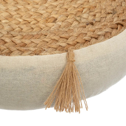 Vloerkussen Rituals - beige - jute/katoen - 38 x 8 cm