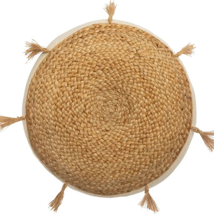 Vloerkussen Rituals - beige - jute/katoen - 38 x 8 cm