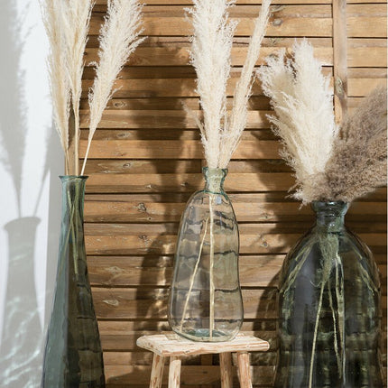 Zit krukje/bijzet stoel - hout - houtskleur - L23 x B34 x H31 cm