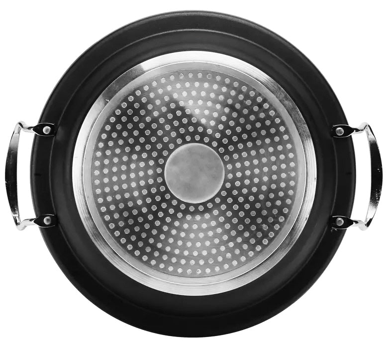Inductie tajine Ø 30 cm met aardewerk deksel – gietaluminium, 4–8 personen – foto 7