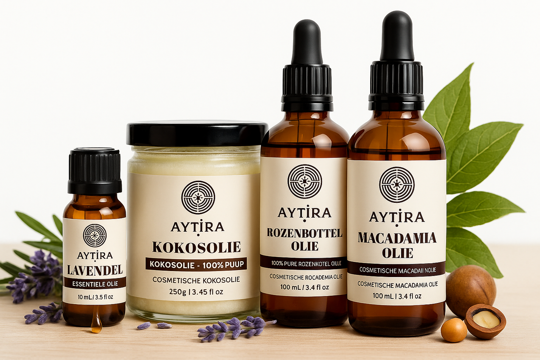 Aytira rozenbottelolie 100 ml – 100% pure koudgeperste olie met pipet – foto 3
