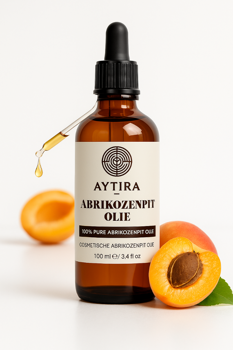 Aytira abrikozenpitolie 100 ml – pure koudgeperste olie voor gezicht en huid