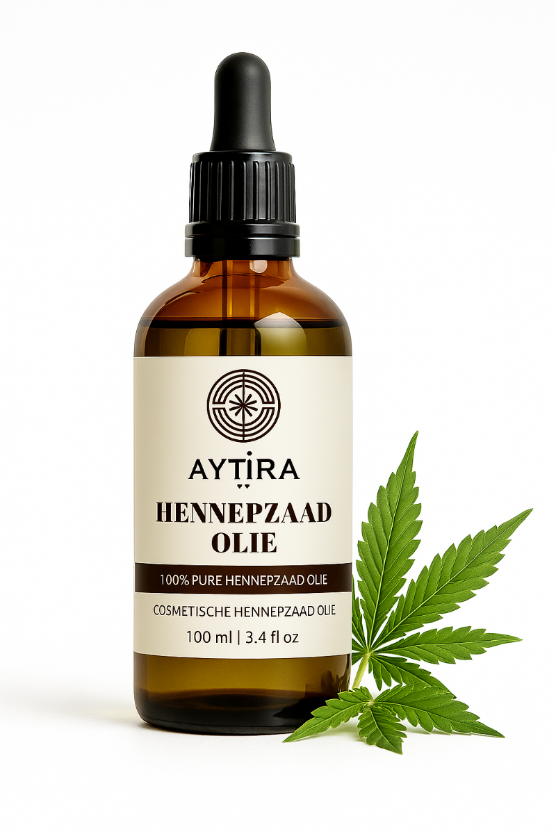 Aytira hennepzaadolie 100 ml – pure koudgeperste hennepolie voor huid en haar