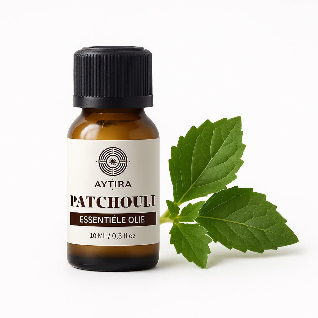 Aytira patchouli essentiële olie – 100% puur, aardse geur, 10 ml
