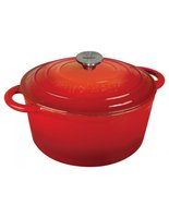 Kinghoff 1614 - gietijzeren braadpan - Ø21 cm - 2.4L - rood - emaille