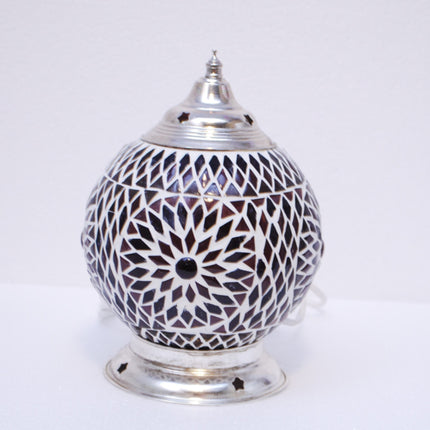 oosterse tafellamp mozaïek - diameter 15
