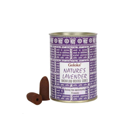 Backflow Wierookkegels Goloka Lavender