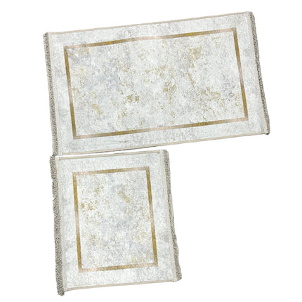 2 luxe Douchematten – Badkamer mat- Antislip - Vloermat - Waterabsorberend en Wasbaar