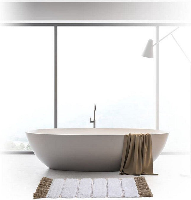 Badkleed 5five Pom pom Bruin Katoen (50 x 75 cm)