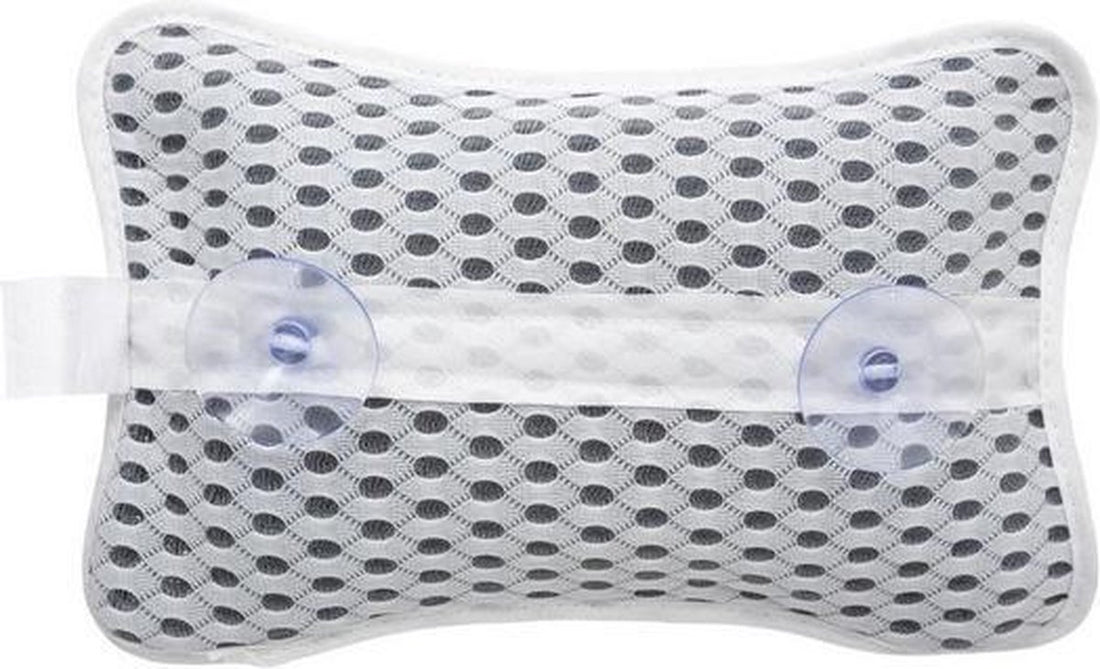 Bath pillow 26 x 17 x 7 cm with suction cups