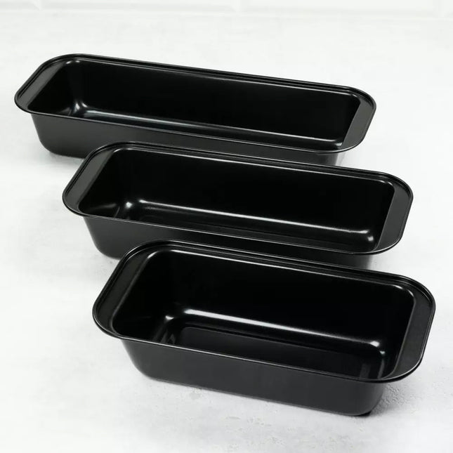 3 delige koolstofstalen broodbakvormen - groot