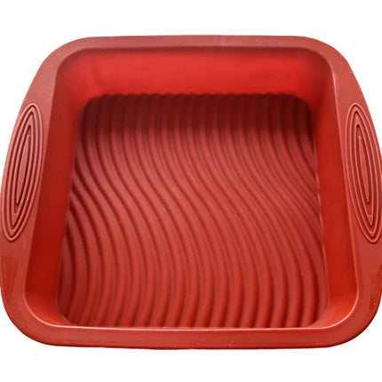 Siliconen bakvorm brownies- vierkant