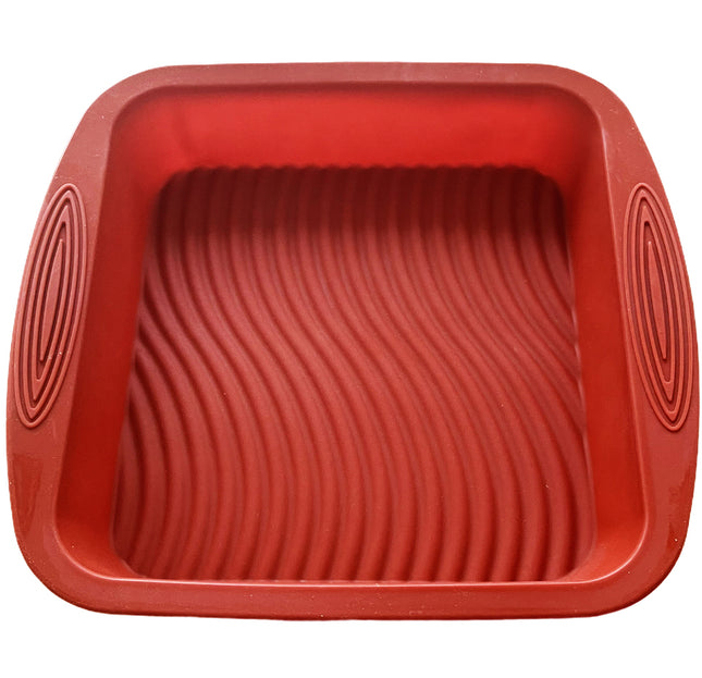 Siliconen bakvorm brownies- vierkant