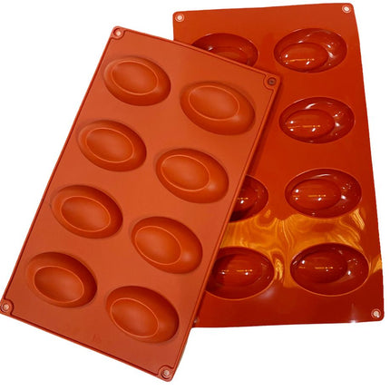 Siliconen cake Bakvorm 8 vormpjes