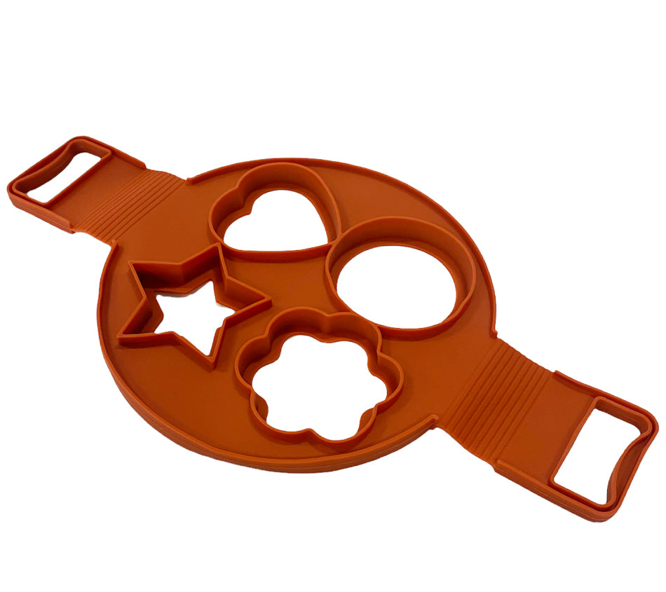 Moule en silicone Flipper - Œuf Crêpe - 4 cavités