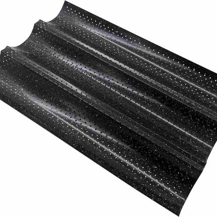 Bakvorm - Rechthoek - Voor het bakken van stokbrood - 38 x 24,5 cm