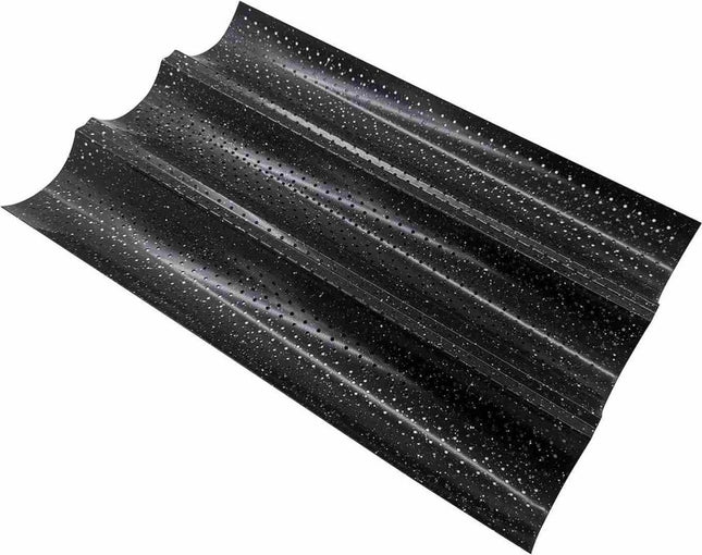 Bakvorm - Rechthoek - Voor het bakken van stokbrood - 38 x 24,5 cm