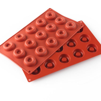 Siliconen Bakvorm Mini Donuts