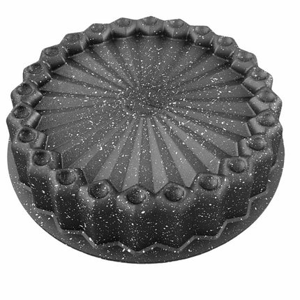 Taart cake bakvorm granieten zwart