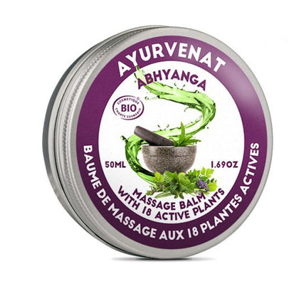 Ayurvedische massage balsem met 18 kruiden BIO
