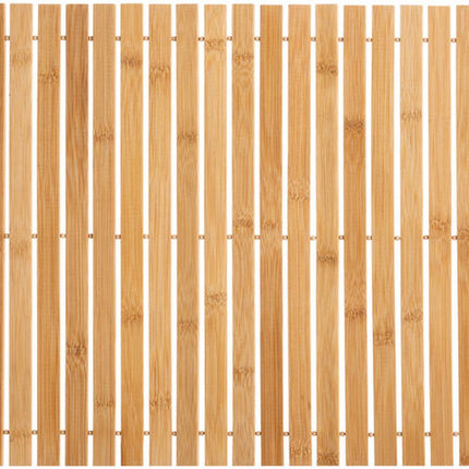 Bamboe badmat met latjes | Bamboe mat naturel 60 x 40 cm