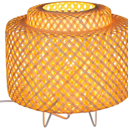bamboe tafel lamp sfeer verlichting boho style