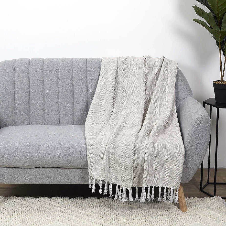Plaid beige 125x150cm