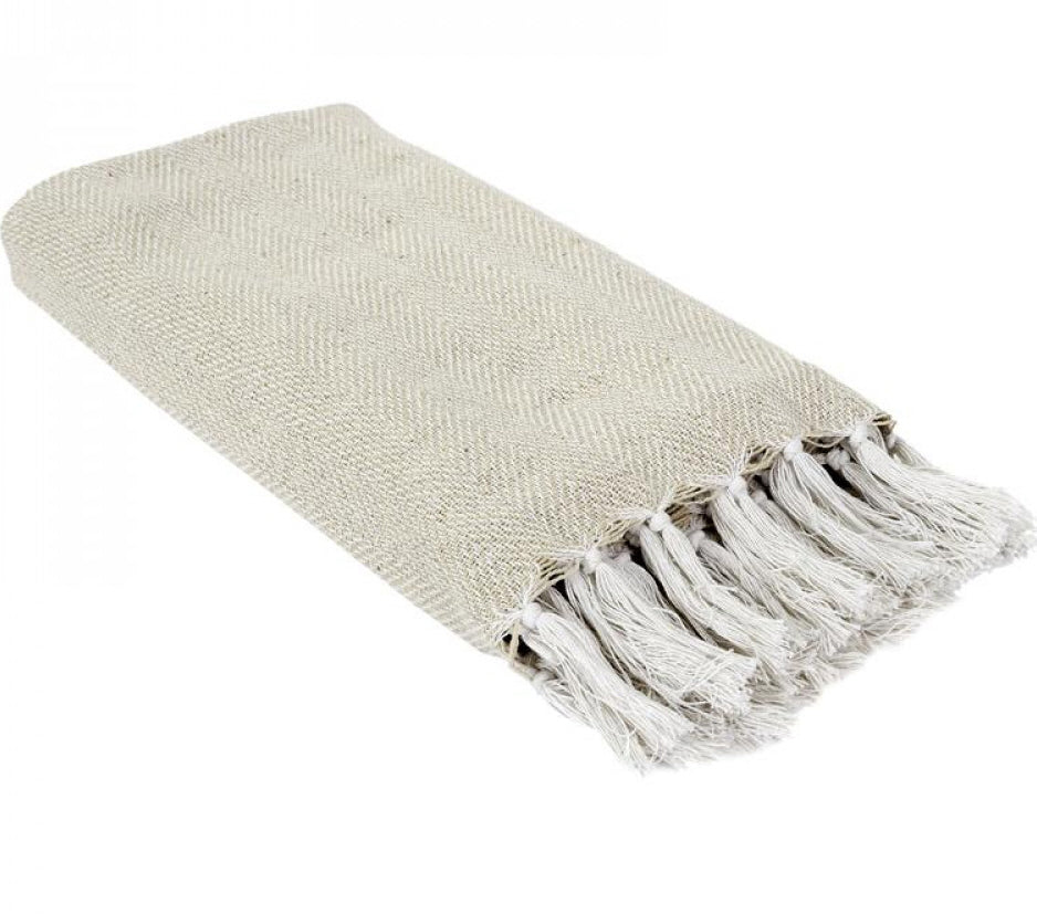 Plaid beige 125x150cm