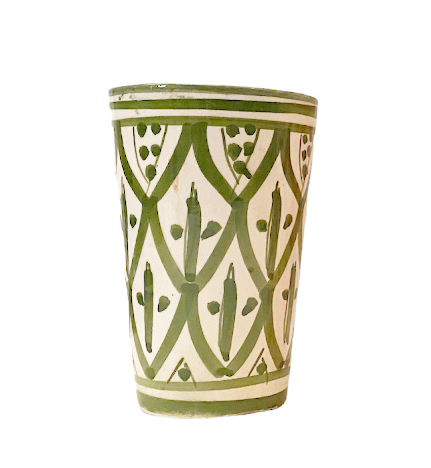 Tasses en poterie marocaine Safi