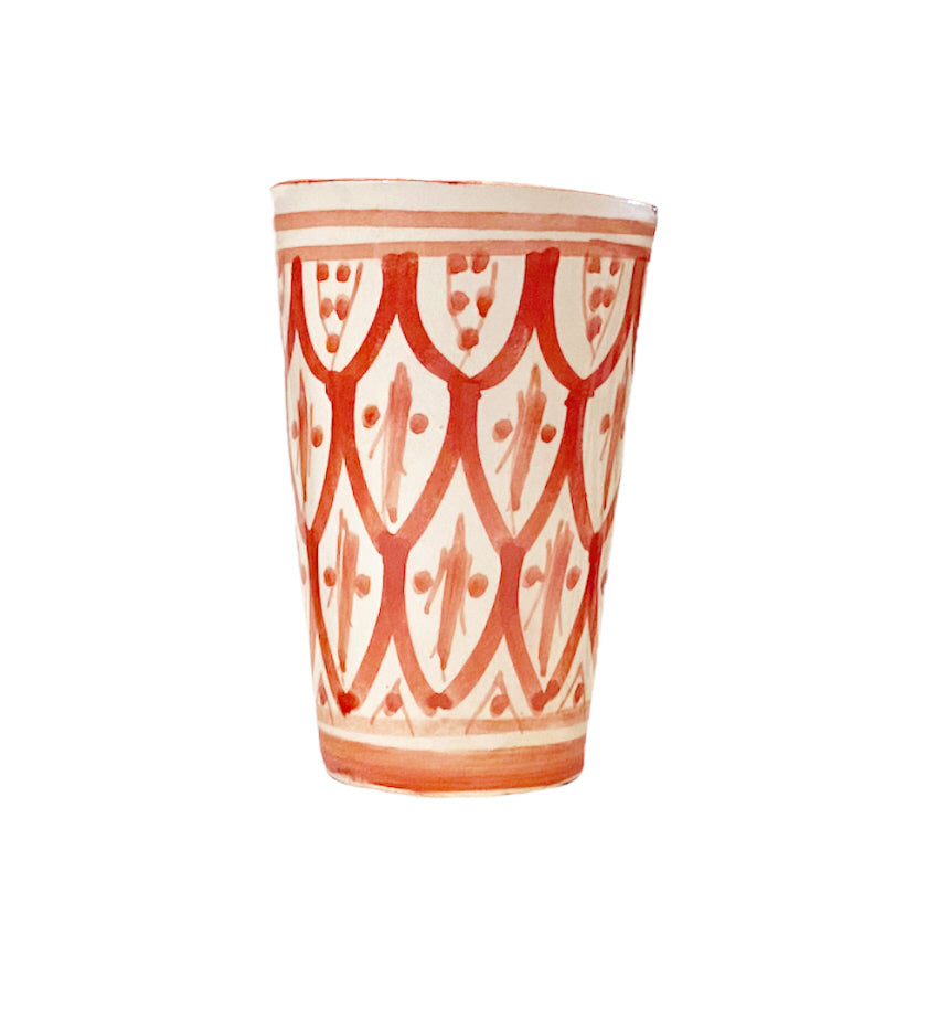 Tasses en poterie marocaine Safi