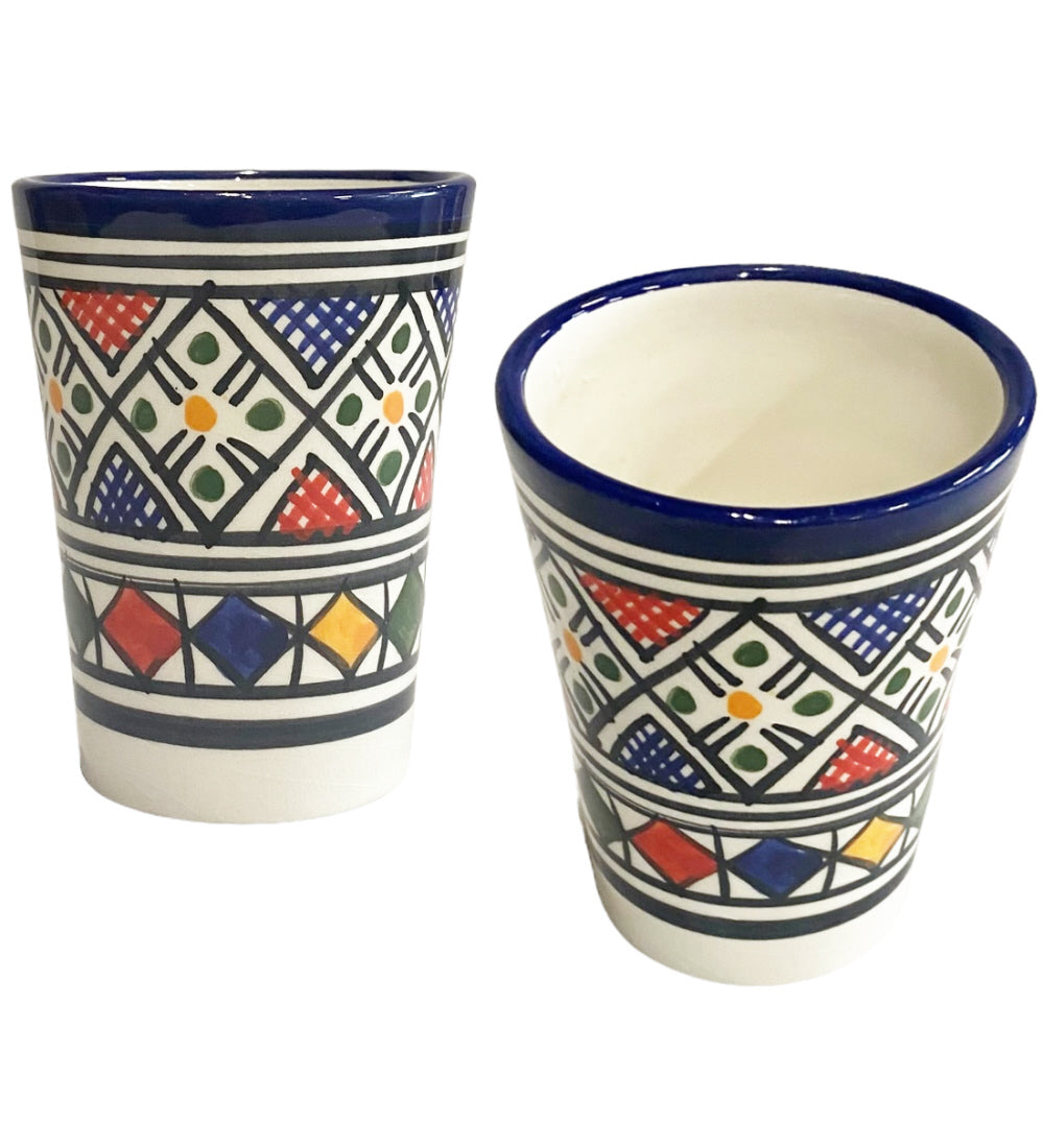 Set of 2 Moroccan cups