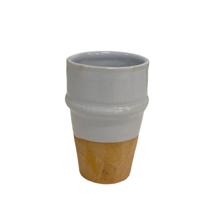 Marokkaanse half geglazuurd Espresso kopjes 70 ml